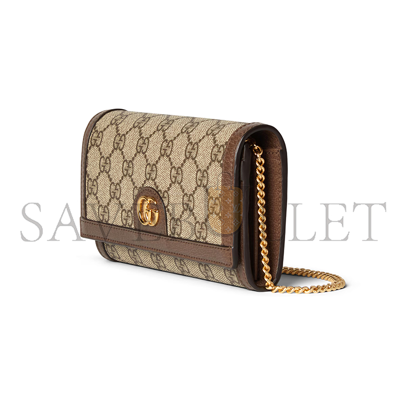 GUCCI OPHIDIA WALLET ON CHAIN 772309 (19*10*3.5cm)